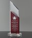 Picture of Red Success Crystal Award