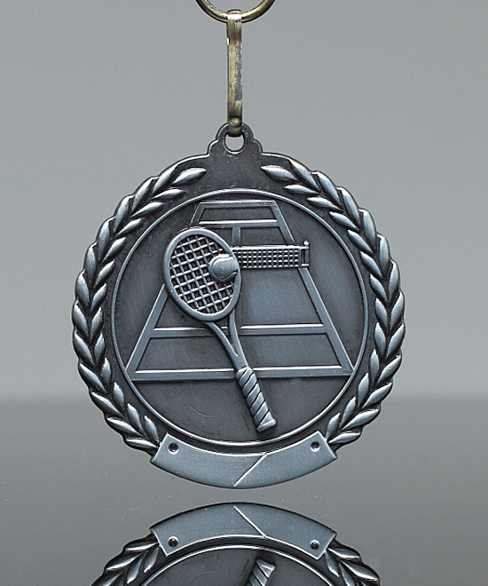 Traditional Tennis Medal