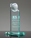 Picture of Jade Crystal Golf Pinnacle Award