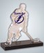 Picture of Acrylic Hockey Player Silhouette Trophy