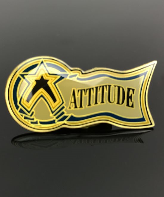 Attitude Award Pin