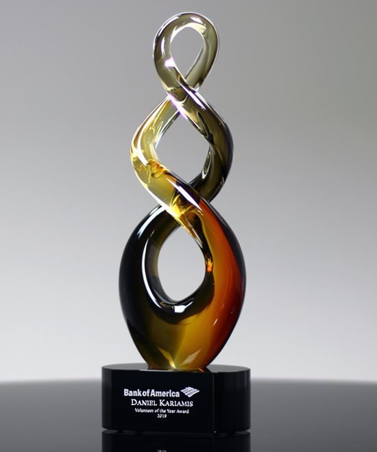 Teamwork Art Glass Award