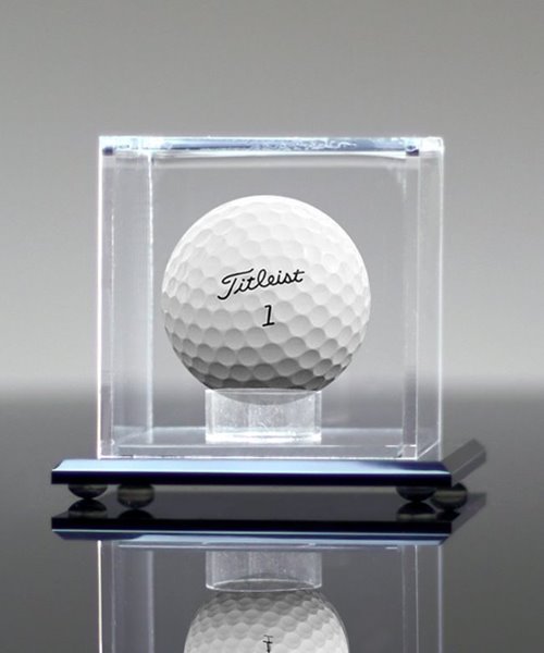 Ultra Premium Polished Autographed Golf Ball Display Autograph Steel Stand