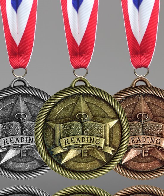 Reading Award Medals