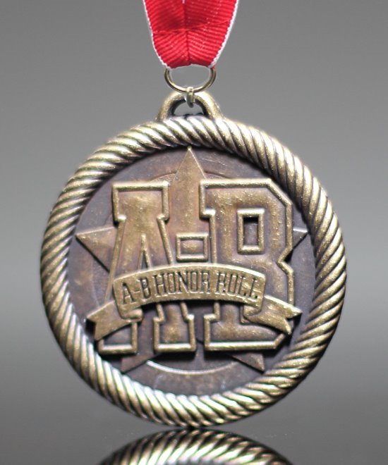 A-B Honor Roll Medals