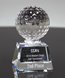 Picture of Crystal Golf Ball Trophy