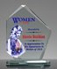 Picture of Jade Crystal Summit Award - Full Color Imprint