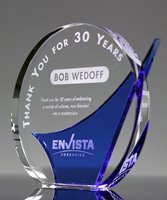 Employee Excellence Award Crystal Sphere