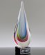 Picture of Eminence Art Glass Flame Trophy