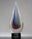 Picture of Eminence Art Glass Flame Trophy