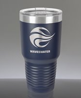 Picture of Polar Camel 30 oz. Navy Blue Ringneck Insulated Tumbler