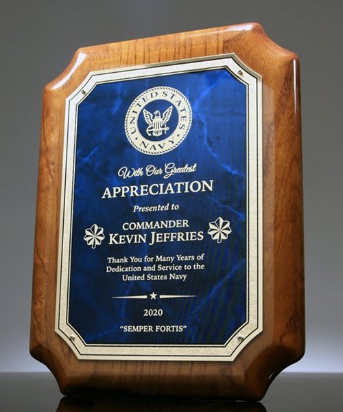 Plaque Of Appreciation Wording Ideas Trophy Central 