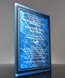 Picture of Blue Marble Acrylic Plaque