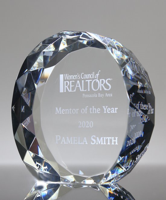 Home / Corporate Awards / Crystal Awards / Faceted Gem Crystal