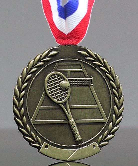 Traditional Tennis Medals