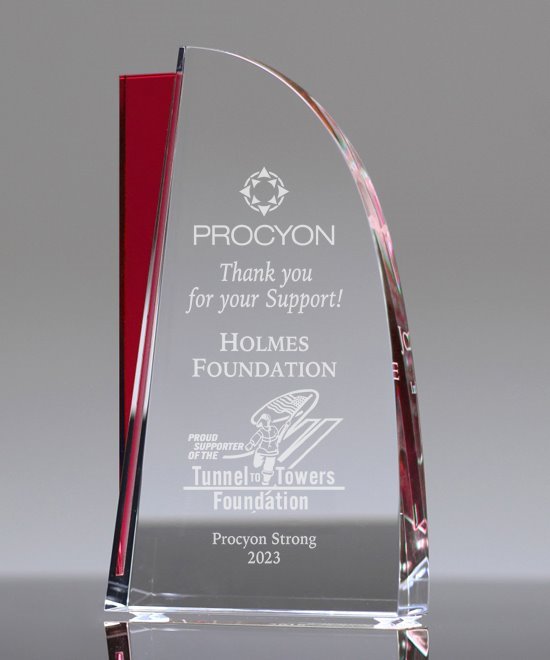 Firefighting Excellence Crystal Trophy