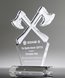 Picture of Crossed Axe Acrylic Award