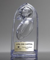 Picture of Acrylic Football Arch Trophy