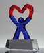 Picture of Custom Crystal Award - Two Tone Logo