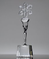 Picture of Custom Logo Achiever Trophy