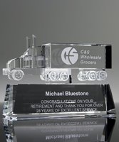 Picture of Crystal Semi Truck Award