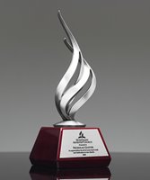 Picture of Metal Flame Award - Silver