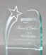 Picture of Curved Glass Star Award - Large Size