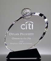 Picture of Birdie Golf Crystal Award