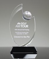 Picture of Century Golf Crystal - Medium Size