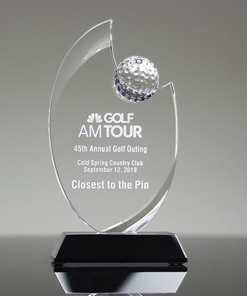 Picture of Century Golf Crystal - Medium Size