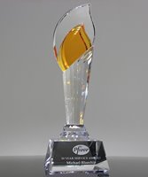 Picture of Olympic Torch Crystal Award