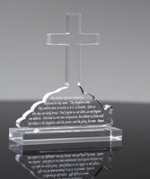 Picture of Religious Cross Acrylic Trophy