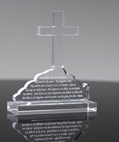 Picture of Religious Cross Acrylic Trophy