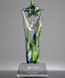 Picture of Premium Star Achiever Art Glass Award