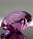 Picture of Pink Crystal Diamond Paperweight