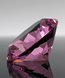 Picture of Pink Crystal Diamond Paperweight