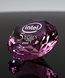 Picture of Pink Crystal Diamond Paperweight