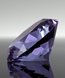 Picture of Purple Crystal Diamond Paperweight