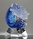 Picture of Force of Nature Art Glass Wave Award