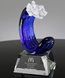 Picture of Artful Sapphire Wave Trophy