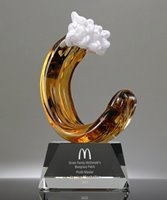 Picture of Artful Amber Wave Trophy