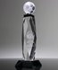 Picture of Champions Obelisk Crystal Soccer Trophy