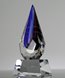 Picture of Royal Indigo Art Glass Diamond Award