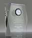 Picture of Faceted Crystal Clock Award