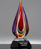 Picture of Sunset Reflections Art Glass Award