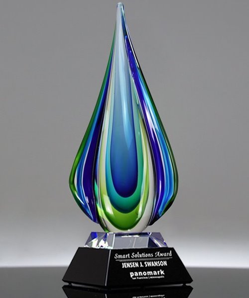 Picture of Pacific Reflections Art Glass Award