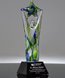 Picture of Star Synergy Art Glass Award - Black Base