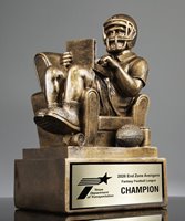 Picture of Armchair Quarterback Trophy - Recliner King