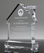 Picture of Clear Crystal House Award on Base