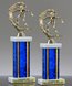 Picture of Classic Blue Rectangle Column Surfing Trophy